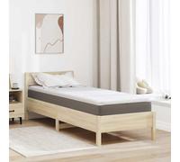vidaXL Topper per materasso 80 x 200 cm Spessore Tessuto a maglia