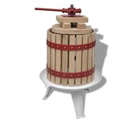 vidaXL Torchio per Frutta Vino 12 L Torchietto Spremitutto a Freddo Pressa UVA