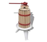 AX Torchio Pressa 6 Litri Succo Frutta Vino Rovere Ghisa Uva Mele Casa 0k 142791