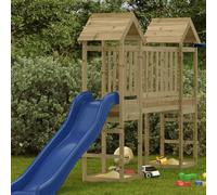 vidaXL Torre da Gioco 53x46,5x194 cm in Legno di Pino Impregnato