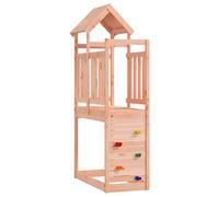 vidaXL Torre da Gioco Marrone 53 x 110,5 x 214 cm Legno Douglas Solido