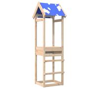 vidaXL Torre da Gioco Marrone Legno Massello di Pino