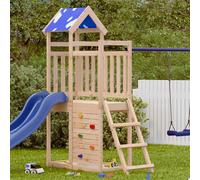 vidaXL Torre da Gioco Marrone Legno Massello di Pino