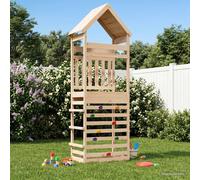 vidaXL Torre da Gioco per Esterni Naturale Legno di pino massiccio