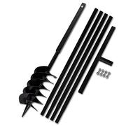 vidaXL Trapano da Terra Tubo Acciaio Diverse Dimensioni Modelli Diversi