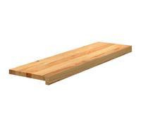 vidaXL Gradini 12 pz Marrone Chiaro 90x30x2 cm Legno Massello Rovere, gradino del gradino, gradino della scala, gradino della scala in quercia