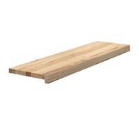 vidaXL Gradini 8 pz 90x30x2 cm in Rovere Massello Non Trattato, gradino del gradino, gradino della scala, gradino della scala in quercia