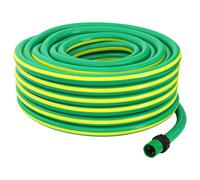 vidaXL Tubo da Giardino 5-Ply Verde e Giallo 12 mm PVC