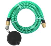 VIDAXL - Tubo di Aspirazione con Connettori in Ottone 25 m 25 mm Verde