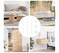 vidaXL Tubo PVC 29 pcs Bianco Mterialpp e PE