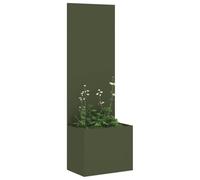 vidaXL Schermo per Privacy in Giardino Oliver Verde 50 x 150 cm, Inlay Decorativi, Schermo Moderno per Giardino e terrazzo, divisorio Privacy, Pannello Esterno Ornamentale