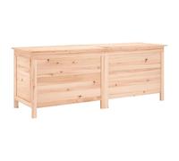 AX Contenitore 150x50x56.5cm Marrone Armadietto Giardino Doghe Casa Nuovo 364756