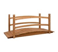 vidaXL Ponte da Giardino 140x60x60 cm in Legno Massello di Abete