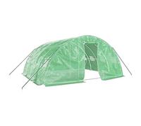 vidaXL Serra con Telaio in Acciaio Verde 20 mÂ˛ 5x4x2,3 m