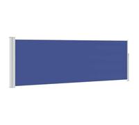 vidaXL Tuinscherm uittrekbaar 100x314 cm blauw
