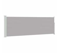 vidaXL Tuinscherm uittrekbaar 100x314 cm grijs