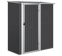 vidaXL Tuinschuur 180,5x97x209,5 cm gegalvaniseerd staal antraciet