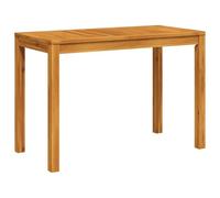 vidaXL Tavolo da Pranzo da Giardino 110x55x75 cm Legno Massello Acacia