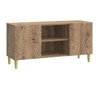 vidaXL Mobile TV 102 x 34,5 x 50 cm, rovere artigianale legno di ingegneria, mobile TV in legno elegante, console vintage, supporto rettangolare, ampio spazio per il soggiorno