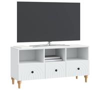 vidaXL TV-kast Wit 102 x 34,5 x 50 cm Geconstrueerd hout