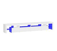 VIDAXL - Mobile Porta Tv Con Luci Led Bianco 280x36,5x40 Cm