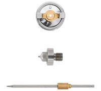 vidaXL Ugello per Spruzzatore HVLP Ugello 0,8 mm Argento Acciaio Inox