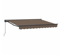 Tenda retrattile Tortora 3 x 2,5 m Poliestere e Alluminio
