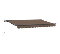 Tenda retrattile Tortora 300 x 250 cm Poliestere e Alluminio