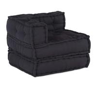 vidaXL Unità di Divano Modulare Tessuto Antracite 210 x 70 x 56 cm