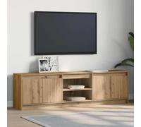vidaXL Unità TV 2 pcs Marrone 180 x 34 x 50 cm Legno multistrato