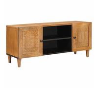 vidaXL Unità TV con lo scaffale Marrone Chiaro 105 x 33 x 46 cm