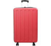 vidaXL Valigia con blocco Rosso 50 x 30 x 76 cm Plastica ABS