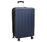 vidaXL Valigia pieghevole blu scuro con ruote scorrevoli in policarbonato. Dimensioni 50 x 30 x 76 cm. Perfetta per ogni viaggio, con lucchetto combinato sicuro e opzioni di espansione.