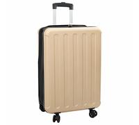 vidaXL Valigia Pieghevole Hard Shell 24" Champagne 43x27x66 cm ABS