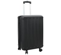 vidaXL Valigia Pieghevole Morbida 20'' Nera 34x23x55.5 cm ABS