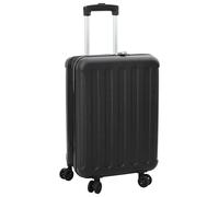 vidaXL Valigia Pieghevole Rigida 24'Nera 43x27x66 cm ABS