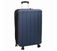 vidaXL Valigia pieghevole rigida 28" Blu scuro 50x30x76 cm ABS