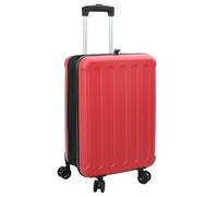 vidaXL Valigia Rigida Pieghevole 24'' Rossa 43x27x66 cm ABS
