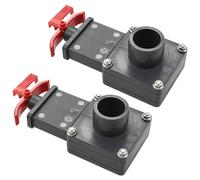 vidaXL Valvola a Saracinesca per Piscina 2 pz 1,5"