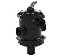 vidaXL Valvola Multiporta per Filtro a Sabbia ABS 6 Vie Filtraggio Purificatore Acqua Controlavaggio Risciacquo Ricircolo Scarico 1,5"
