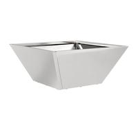 vidaXL Vasi Quadrati in Acciaio Inossidabile, Perfetti per Interni ed Esterni, di Misura 35 x 15 cm. Sono Resistenti, Duraturi e Non temono i Raggi UV. Hanno Un Design Moderno, Ideali per Il Tuo Gia
