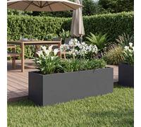 vidaXL Vaso da giardino Antracite 40 x 20 x 20 cm