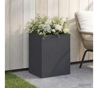 vidaXL Vaso da giardino Antracite 40 x 30 x 50 cm