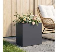 vidaXL Vaso da giardino Antracite 50 x 30 x 50 cm