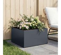vidaXL Vaso da giardino Antracite 60 x 60 x 30 cm