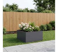 vidaXL Vaso da giardino Antracite 60 x 60 x 40 cm