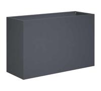 vidaXL Vaso da giardino Antracite 80 x 30 x 50 cm