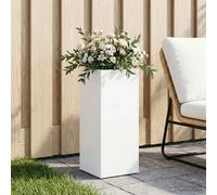 vidaXL Vaso da giardino Bianco 20 x 20 x 40 cm