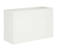 Vaso da giardino Bianco 80 x 30 x 50 cm