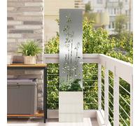 vidaXL Scultura da Giardino da Parete - Decorazione per Esterni, Arte da Esterno, Pezzo in Metallo da Appendere